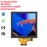 Module d'écran tactile LCD TFT carré de 4 pouces 480x480 SPI/RGB Modules d'affichage couleur à double interface