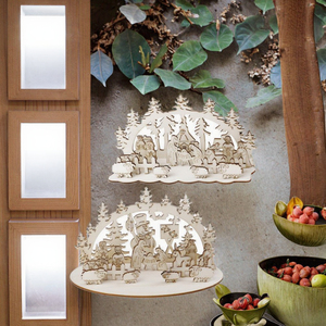 Cadeau religieux à succès, <span class=keywords><strong>puzzle</strong></span> <span class=keywords><strong>de</strong></span> la Nativité en bois <span class=keywords><strong>de</strong></span> tilleul écologique, gravure <span class=keywords><strong>de</strong></span> Jésus, décoration <span class=keywords><strong>de</strong></span> table <span class=keywords><strong>de</strong></span> Noël, catholique - Product Image 2