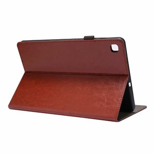 Étui à rabat en PU motif Crazy Horse avec emplacement pour cartes pour tablette <span class=keywords><strong>Samsung</strong></span> <span class=keywords><strong>Galaxy</strong></span> <span class=keywords><strong>Tab</strong></span> <span class=keywords><strong>A</strong></span> <span class=keywords><strong>10</strong></span>.1 T510/T515 <span class=keywords><strong>2019</strong></span> - Product Image 4