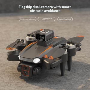 Quadricoptère sans balais avec écran d'affichage, évitement d'obstacles, photographie aérienne HD, longue autonomie, avion RC pliable - Product Image 4