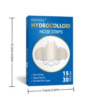 Patchs hydrocolloïdes pour boutons de nez, bande de pores de zits de nuit, patchs hydrocolloïdes pour le visage à l'huile, patch pour boutons de grand nez