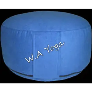 All'ingrosso Eco Friendly sedia rotonda Zabuton regolabile naturale portatile sostegno Zafu grano saraceno cuscino di meditazione Yoga