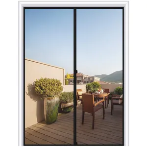 Mosquito Net Anti Scratch Resistant Fiberglass Magnet Screens Doors Heavy Duty Bugs Mesh Modern Apartment Factory Cheap Price