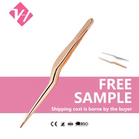 VH Wholesale Kit de curettes à pointe inclinée en acier inoxydable pour le traitement de l'acné et l'élimination des boutons