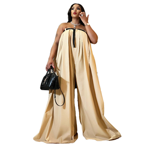 Vestido sexy de verano para mujer, estilo urbano, para fiesta, sin mangas, de doble capa, sin espalda, de cintura alta, holgado y transpirable. - Product Image 1