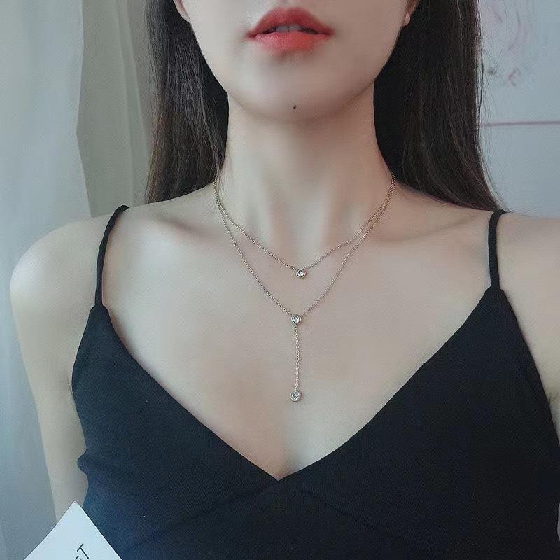 96074-trois forets double chaîne en acier