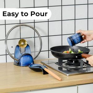 Juego de <span class=keywords><strong>Salero</strong></span> <span class=keywords><strong>y</strong></span> Pimentero de Cerámica, <span class=keywords><strong>Salero</strong></span> <span class=keywords><strong>y</strong></span> <span class=keywords><strong>Azucarero</strong></span> para Encimera, Resistentes al Óxido, (Juego de 2) - Product Image 4