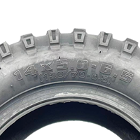 14 İnç Off Road Tubeless Lastik 14*5.0-6.5 Elektrikli Scooter Tekerleği Tuorsor X14 Geofought Molo 5 R8 G14 E Scooter için