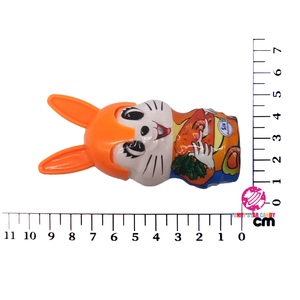 Usine personnalisé en plastique jouet bonbons bouteille paquet rempli presse tablette bonbons dessin animé lapin <span class=keywords><strong>folie</strong></span> Permen Mainan bonbons jouets - Product Image 4