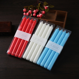 Bougie de mariage en cire de paraffine originale, blanche, en forme de bâton, pour les fêtes de mariage et les anniversaires - Product Image 2