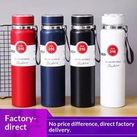 Bouteille isotherme sous vide en acier inoxydable 316 grande capacité, design moderne, pour hommes et femmes, idéale pour les activités sportives en extérieur – Meilleure vente