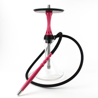 Haute qualité traditionnel Portable narguilé ensemble moderne beauté Design céramique bol pinces fer fumer tabac métal miroir Technique