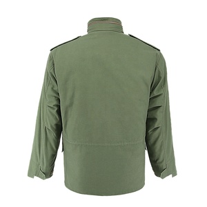 KMS personalizado al Aire Libre verde oliva transpirable impermeable pintura a prueba de viento campo táctico <span class=keywords><strong>M65</strong></span> chaqueta para hombres - Product Image 2