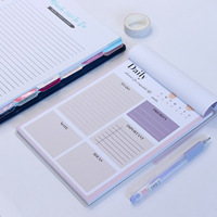Bloc-notes liste dodo, personnalisé, pour planificateur quotidien, notebook pour étudiants et hommes d'affaires