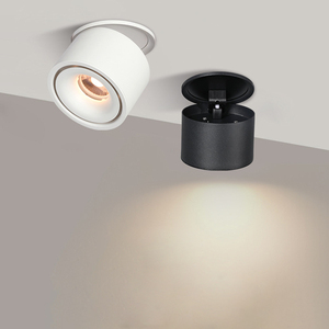 Muebles exteriores Iluminación ajustable 12W Ip20 Superficie empotrada redonda Lámpara montada en la pared Techo Cob <span class=keywords><strong>Led</strong></span> Down Light <span class=keywords><strong>Downlight</strong></span> - Product Image 6