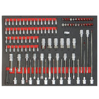 Juego de Herramientas Profesional de 234 Piezas, Carro de Herramientas con 7 Cajones, Gabinete de Herramientas CRV con Cerradura con Llave para Reparación de Automóviles, Taller Mecánico, OEM