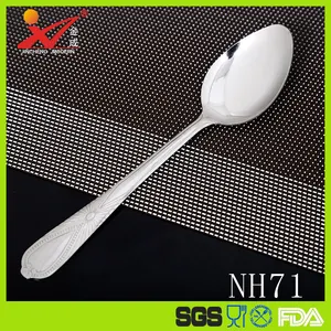 High Quality 410 Stainless Steel Soup Spoon Food Grade Multifunctional Cutlery Spoon