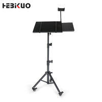 Pupitre musical multifonctionnel professionnel HEBIKUO pour partitions, tablettes et support de téléphone pour le streaming en direct et l'enseignement