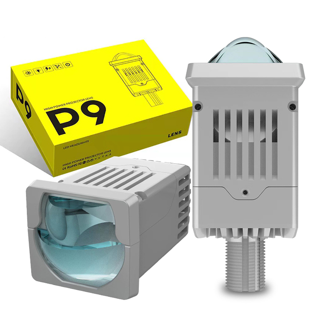 Hot Selling P9 Bi Led Laser Projector Lens High Low Beam 6000k Car Led Headlight