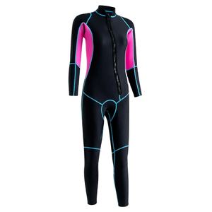 <span class=keywords><strong>Traje</strong></span> húmedo de buceo de neopreno de manga larga para mujer con cremallera frontal Patrón de impresión personalizado 7mm 5mm <span class=keywords><strong>3mm</strong></span> Surf - Product Image 1