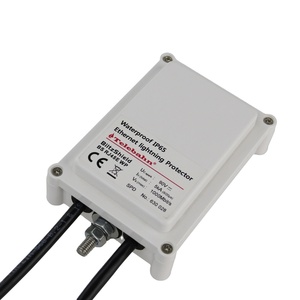 Dispositivo de <span class=keywords><strong>Protección</strong></span> Contra Sobretensiones Ethernet Industrial RJ45 POE, <span class=keywords><strong>Protección</strong></span> Contra Rayos IP65 CAT6, SPD de <span class=keywords><strong>Red</strong></span>, Protector de Línea de Datos Gigabit - Product Image 1
