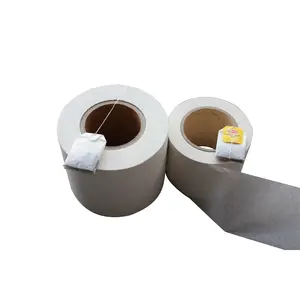 Rouleau de papier filtre à café g, 21gsm, thermoscellé, pour sachets de thé