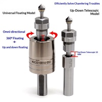Porte-outil universel télescopique pour chanfreinage, outil de débavurage flexible, tige de finition des bords, contournement automatique flottant, 3 mois