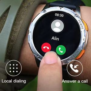 IP67แสดงผล AMOLED ขนาด1.43นิ้วนาฬิกาอัจฉริยะสำหรับผู้ชายและผู้หญิงฟังก์ชั่นตรวจสอบสุขภาพปฏิทินดิจิทัลนาฬิกาสุขภาพ - Product Image 2