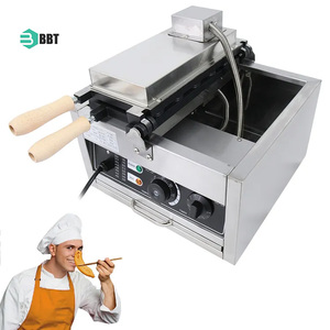 Équipement de restaurant à bas prix <span class=keywords><strong>gaufrier</strong></span> électrique en forme de banane faisant la machine <span class=keywords><strong>gaufrier</strong></span> commercial - Product Image 4