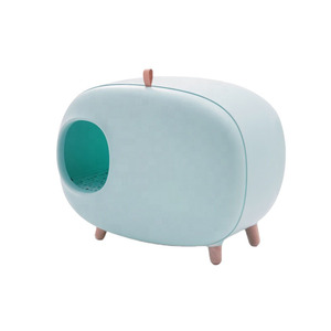 Litière pour chat de style classique, légère, en plastique écologique, fermée, pour l'entraînement, vente en gros mondiale, options multicolores - Product Image 5