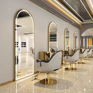 Espejo LED de Salón Moderno y Lujoso 2025, Precio de Fábrica al por Mayor, Mueble Perfecto para Peluquería y Belleza - Product Image 4
