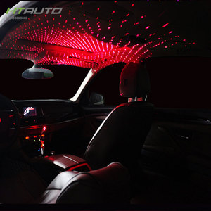 TECKZOOM ไฟ LED อเนกประสงค์แบบ USB,ไฟ LED สร้างบรรยากาศดวงดาวไฟนีออนไฟภายในหลังคารถ - Product Image 1