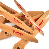 Hélices de puissance pour drone à essence à pas variable 14 16 17, hélices en bois de hêtre CW CCW pour avion à moteur à essence