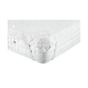 <b>Bamboo</b> Fiber Fitted <b>Sheet</b> Mattress Protector 1.8m Bed Non Slip Breathable Dustproof Fully Enclosed White Cover - Product Image 4