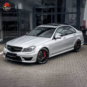Kit de carrosserie de Style C63 pour <span class=keywords><strong>Mercedes</strong></span> Benz <span class=keywords><strong>classe</strong></span> <span class=keywords><strong>C</strong></span> W204 LCI mise à niveau taux de rachat élevé avec jupes latérales de pare-chocs avant et arrière kit de voiture - Product Image 4