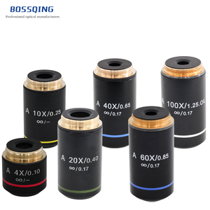 BOSSQING OEM desteklenen özelleştirilebilir siyah biyolojik renksiz Infinity objektif <span class=keywords><strong>Lens</strong></span> anti-yansıtıcı kaplama 20.32mmRMS 200g - Product Image 1