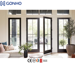 <span class=keywords><strong>Porte</strong></span> battante française <span class=keywords><strong>d</strong></span>'entrée de maison de construction de villa <span class=keywords><strong>Porte</strong></span> battante en aluminium avec moustique - Product Image 2
