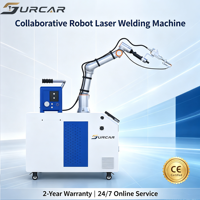 Robot de soudage laser CE 1500W, cobot collaboratif 6 axes, enseignement par traînage, sans ponçage, CE, pour tôles d'acier inoxydable