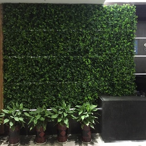 Pared <span class=keywords><strong>Vertical</strong></span> de hierba <span class=keywords><strong>Artificial</strong></span> externa, 50cm X 50cm, jardín al aire libre e interior, decoración de plantas de pared de hiedra - Product Image 3