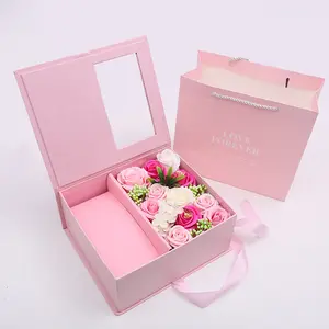 New Concept 2024 Festival Gifts Immortal Infinite Eternal Stable and Preserved Rose Flower Box as the Best Gift Selection
