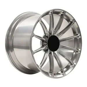 Very Lightweight 6061 T6 Aluminum Forged Alloy Rim 18/19/20/21 Inch Car Alloy Wheel with 12 Spokes for Porsche 911 991 GT3