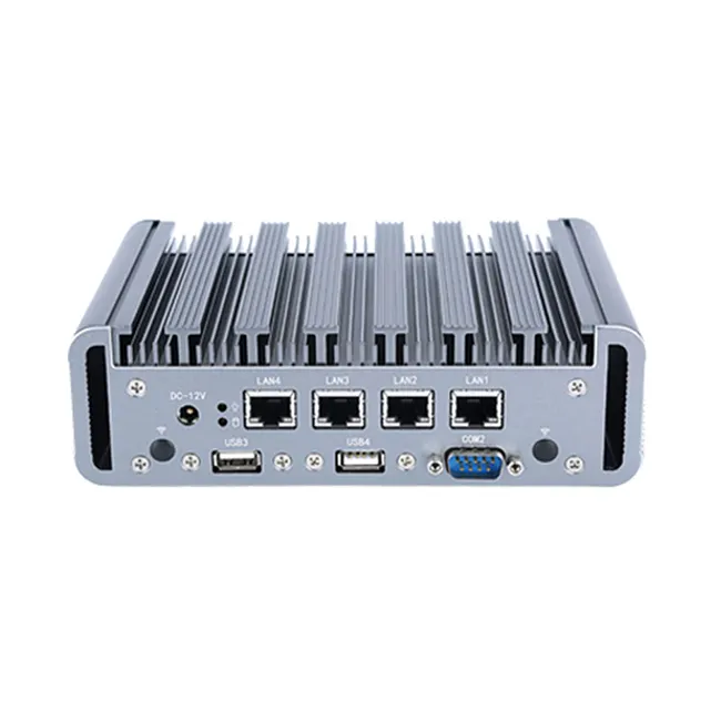 X86 single board computer desktop fanless pfsense intel 3865U 3855U dual core i3 i5 i7 firewall VPN router mini pc