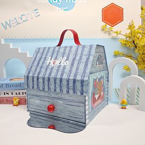 Scatola Regalo Personalizzata per Bambini con Manico, Design Cartoon |   Confezione Regalo in Carta per <span class=keywords><strong>Neonati</strong></span> e Baby Shower - Product Image 3