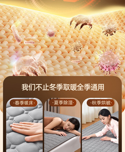 Modern Design Knitted Fleece Electric Blanket Washable Temperature Control Flame Retardant Anti-Dust Mite Anti-Static Home - Product Image 5