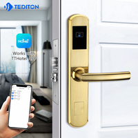 Tediton Tthotel APP de tarjeta inteligente cerradura de la puerta de Hotel de Software de gestión de