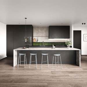 Vente en gros de cuisines modernes, armoires de cuisine prêtes à l'emploi, armoires de cuisine bon marché en Chine, armoires de cuisine de base - Product Image 1