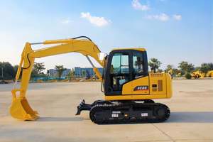 Vente flash : Excavatrice sur chenilles à accouplement rapide, 0,35 m³, 8 tonnes, SE85, petite excavatrice en vente - Product Image 5