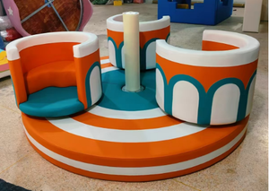 मजबूत फोम के बच्चों ने घर के लिए इनडोर सॉफ्ट प्ले जिम गतिविधि को ब्लॉक किया - Product Image 6