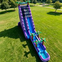 Parc aquatique gonflable pour enfants, hôtel, toboggan extérieur, piscine, jouet d'amusement, activité de jeu estivale