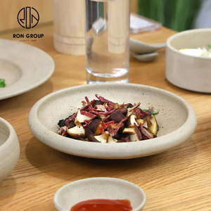 <span class=keywords><strong>Assiette</strong></span> ronde <span class=keywords><strong>en</strong></span> <span class=keywords><strong>porcelaine</strong></span> céramique japonaise Beefsteak <span class=keywords><strong>Service</strong></span> alimentaire 7.75/9.25 pouces pour hôtel restaurant vaisselle vaisselle - Product Image 5